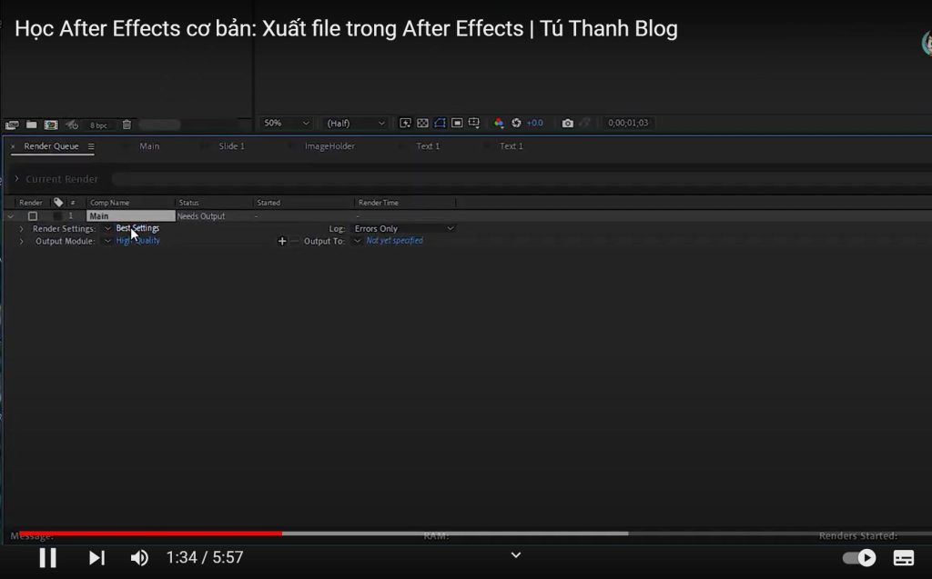 export video after effects export video after effects