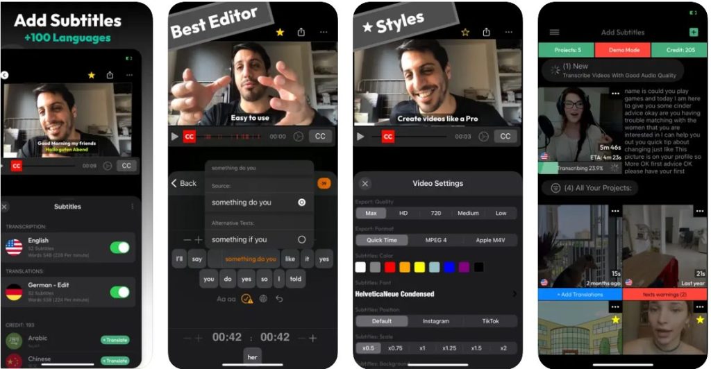 app làm sub cho video trên điện thoại