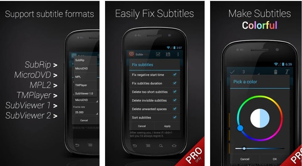 app làm sub cho video trên điện thoại
