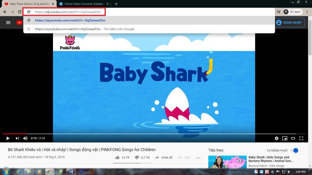 cách lưu video trên Youtube về máy tính
