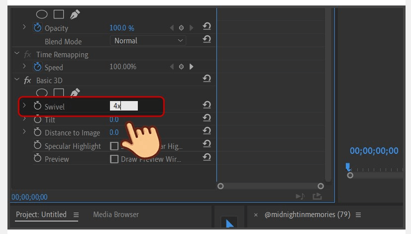 cách xoay video trong Adobe Premiere cách xoay video trong Adobe Premiere