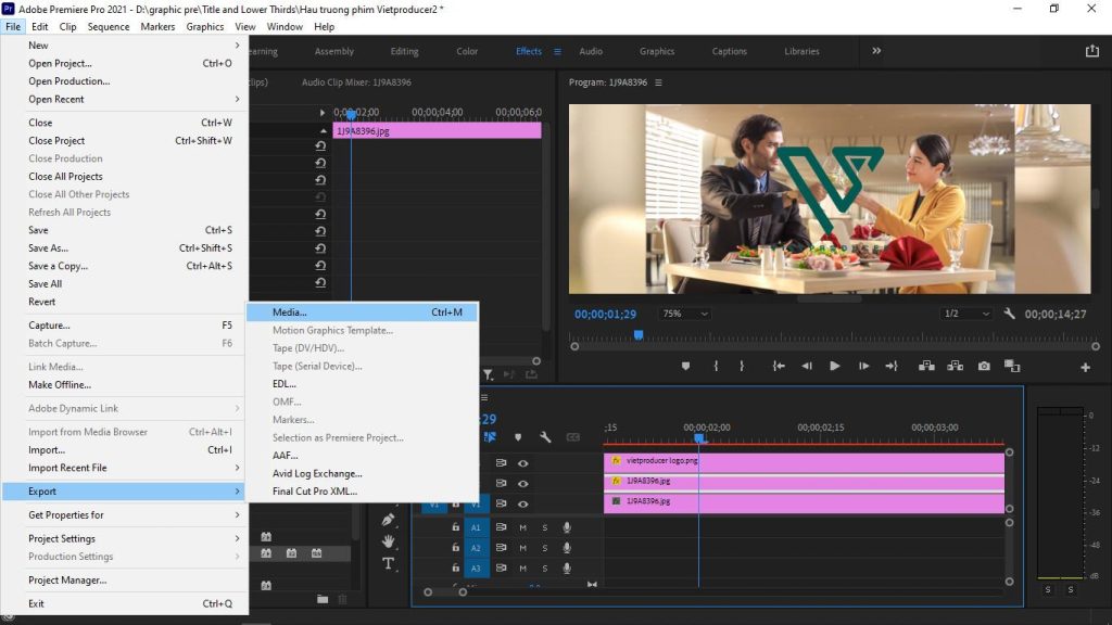 cách xuất video trong adobe premiere pro cc 2017 cách xuất video trong adobe premiere pro cc 2017