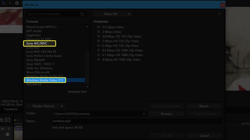 cách xuất video trong sony vegas cách xuất video trong sony vegas