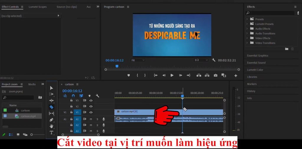cách zoom video trong premiere cách zoom video trong premiere