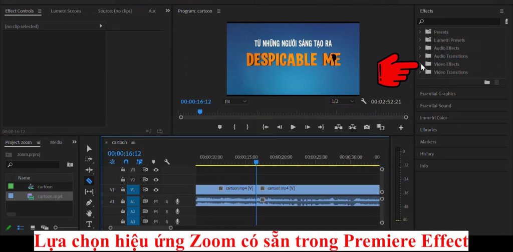 cách zoom video trong premiere cách zoom video trong premiere