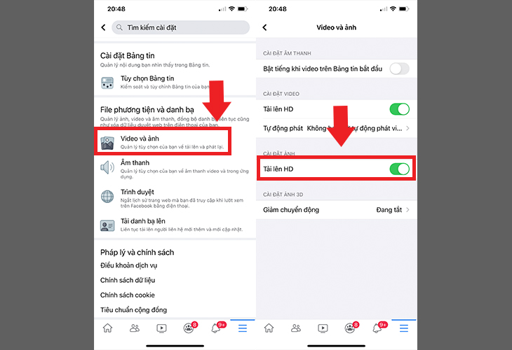 cài đặt chất lượng video trên facebook cài đặt chất lượng video trên facebook