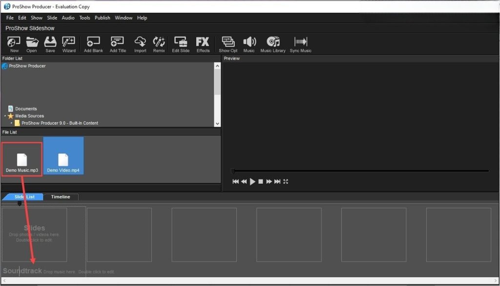 cắt ghép nhạc bằng Proshow Producer cắt ghép nhạc bằng Proshow Producer