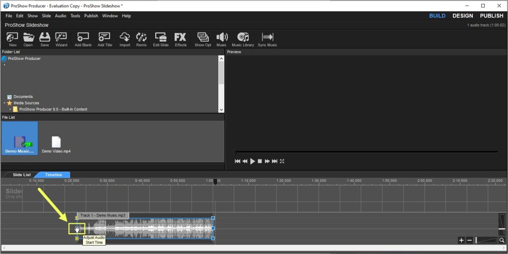 cắt ghép nhạc bằng Proshow Producer cắt ghép nhạc bằng Proshow Producer