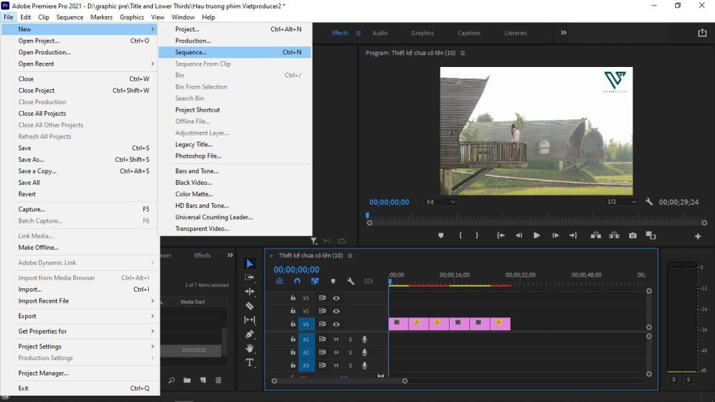 cắt ghép video bằng Adobe Premiere cắt ghép video bằng Adobe Premiere