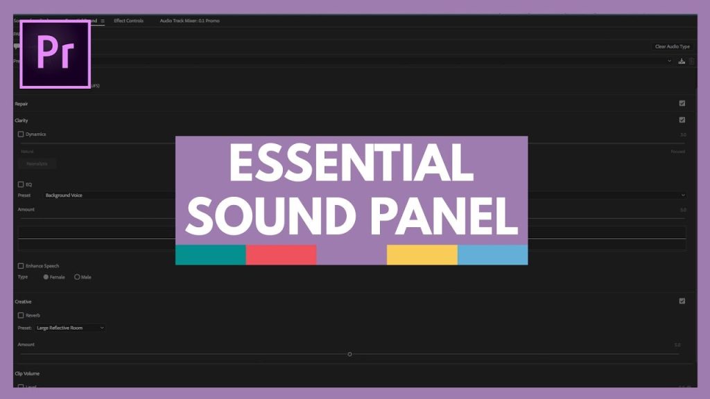 chỉnh âm thanh trong Premiere