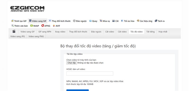 Chỉnh sửa tốc độ video Chỉnh sửa tốc độ video