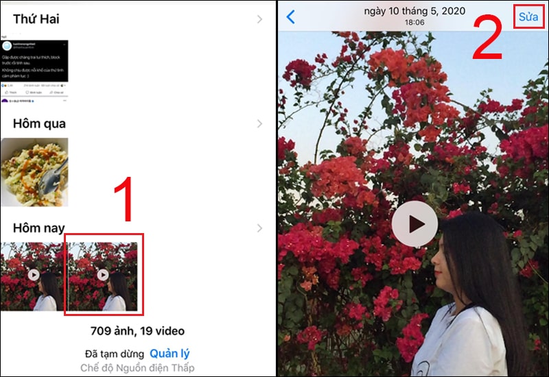 Chỉnh video slow motion Chỉnh video slow motion