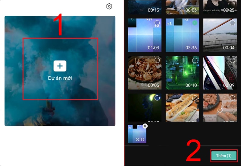 Chỉnh video slow motion Chỉnh video slow motion