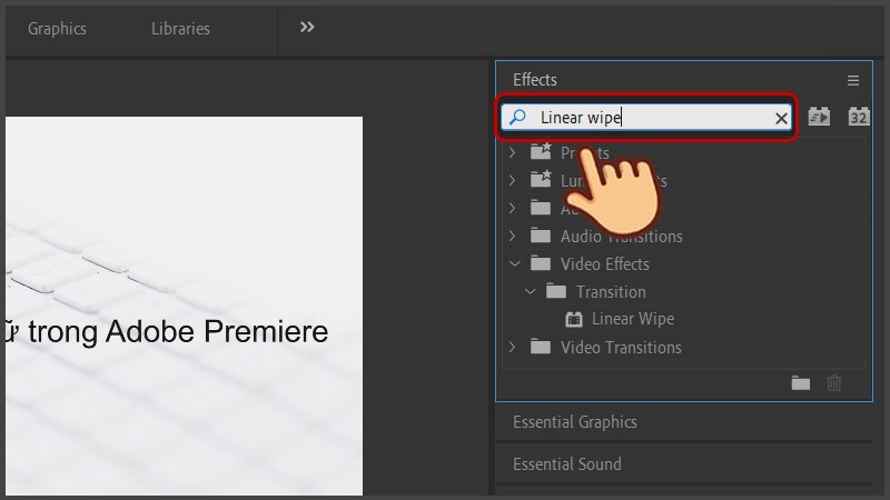 hiệu ứng đánh chữ trong premiere hiệu ứng đánh chữ trong premiere