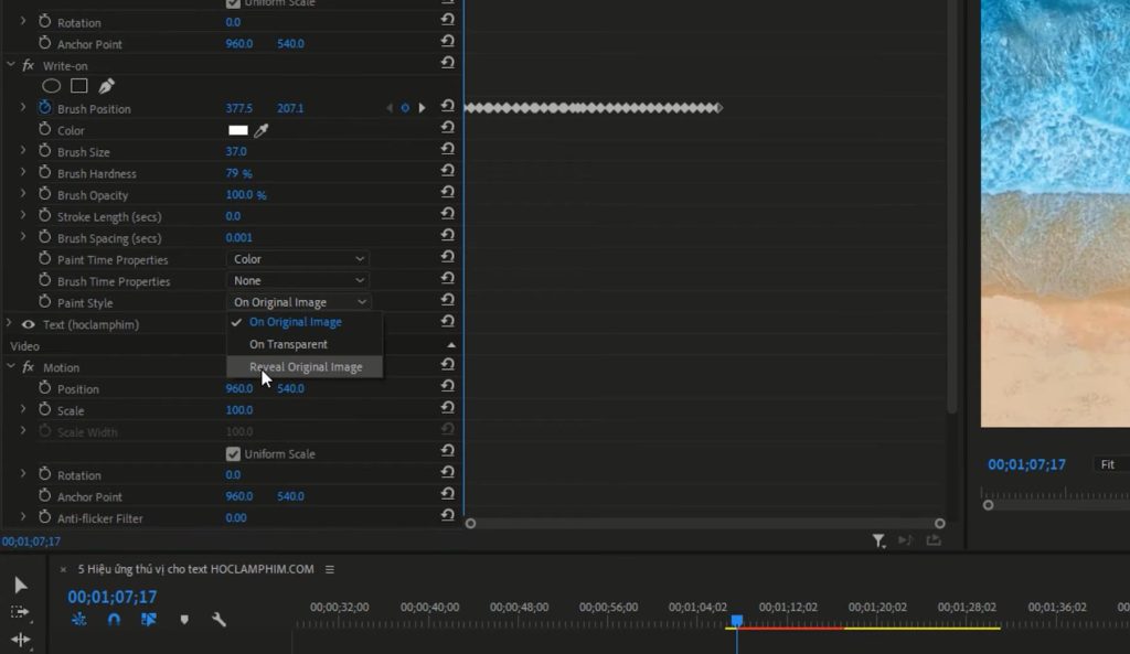 hiệu ứng đánh chữ trong premiere hiệu ứng đánh chữ trong premiere