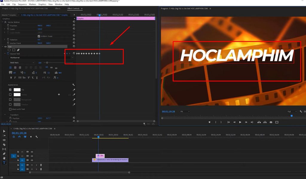 hiệu ứng đánh chữ trong premiere hiệu ứng đánh chữ trong premiere