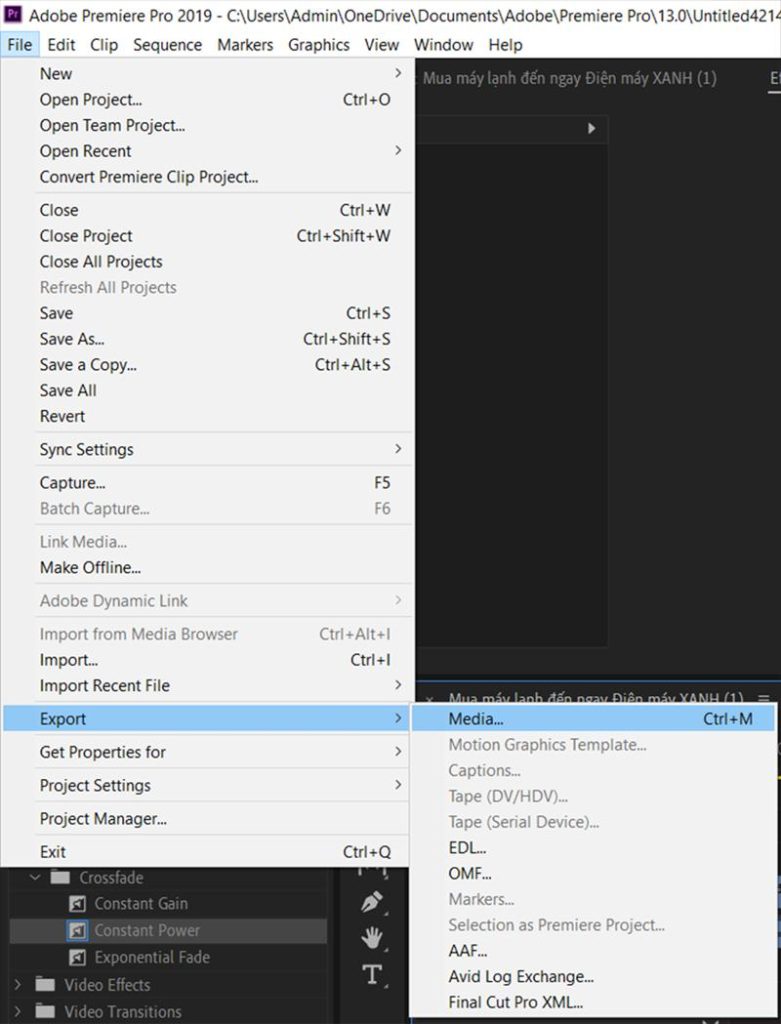 hướng dẫn premiere pro hướng dẫn premiere pro