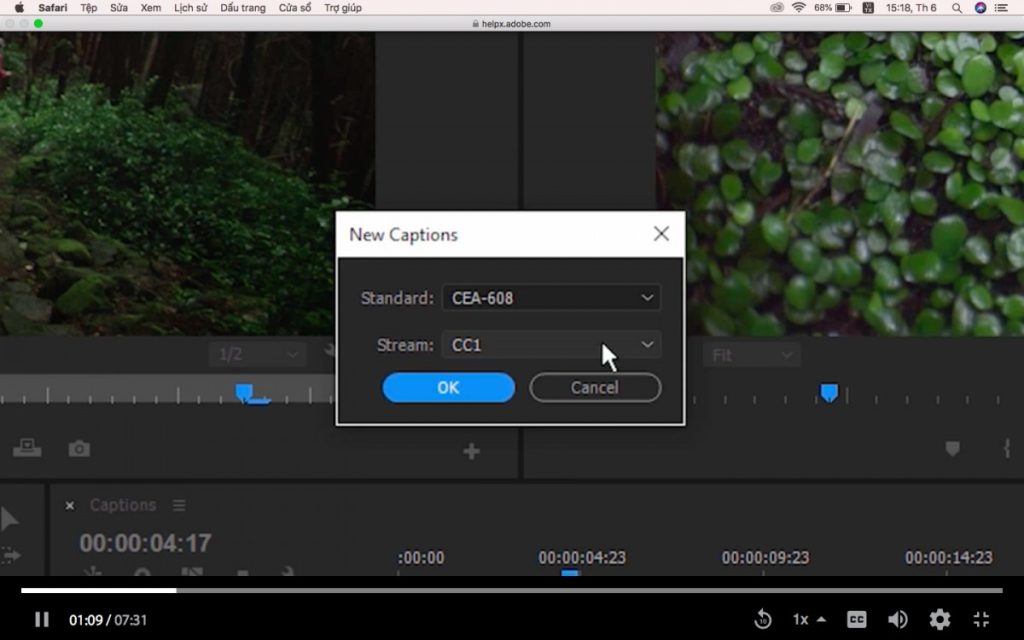 làm sub video bằng Adobe Premiere làm sub video bằng Adobe Premiere