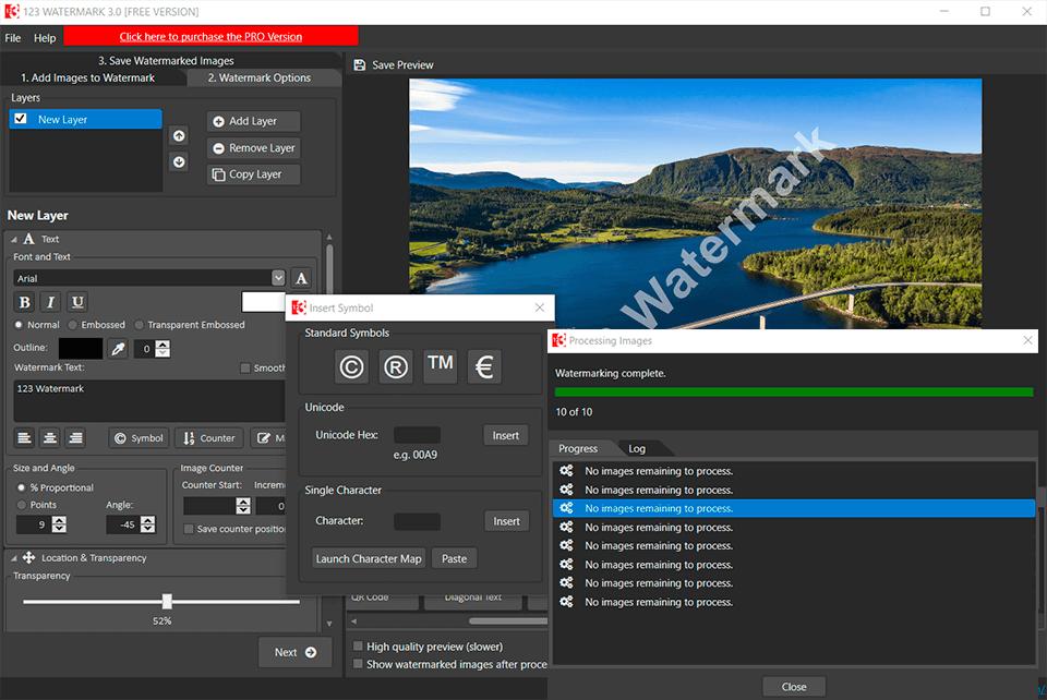 phần mềm add watermark hàng loạt