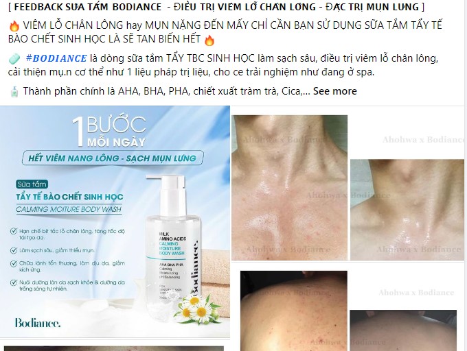 Quảng cáo sữa tắm Quảng cáo sữa tắm