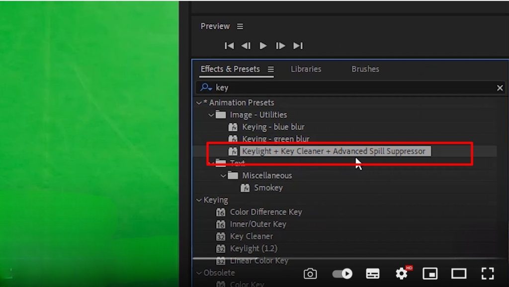 tách nền trong after effect tách nền trong after effect