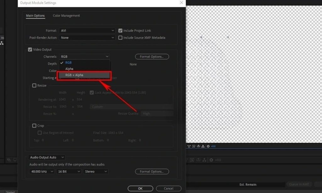tách nền trong after effect tách nền trong after effect