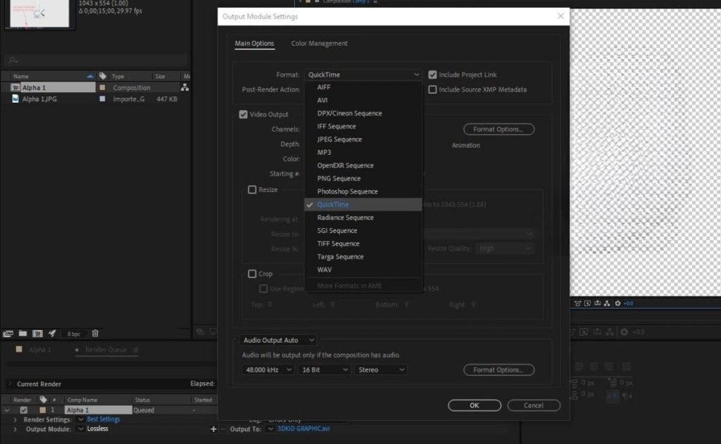 tách nền trong after effect tách nền trong after effect