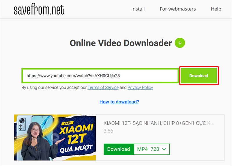 tải video youtube chất lượng cao tải video youtube chất lượng cao