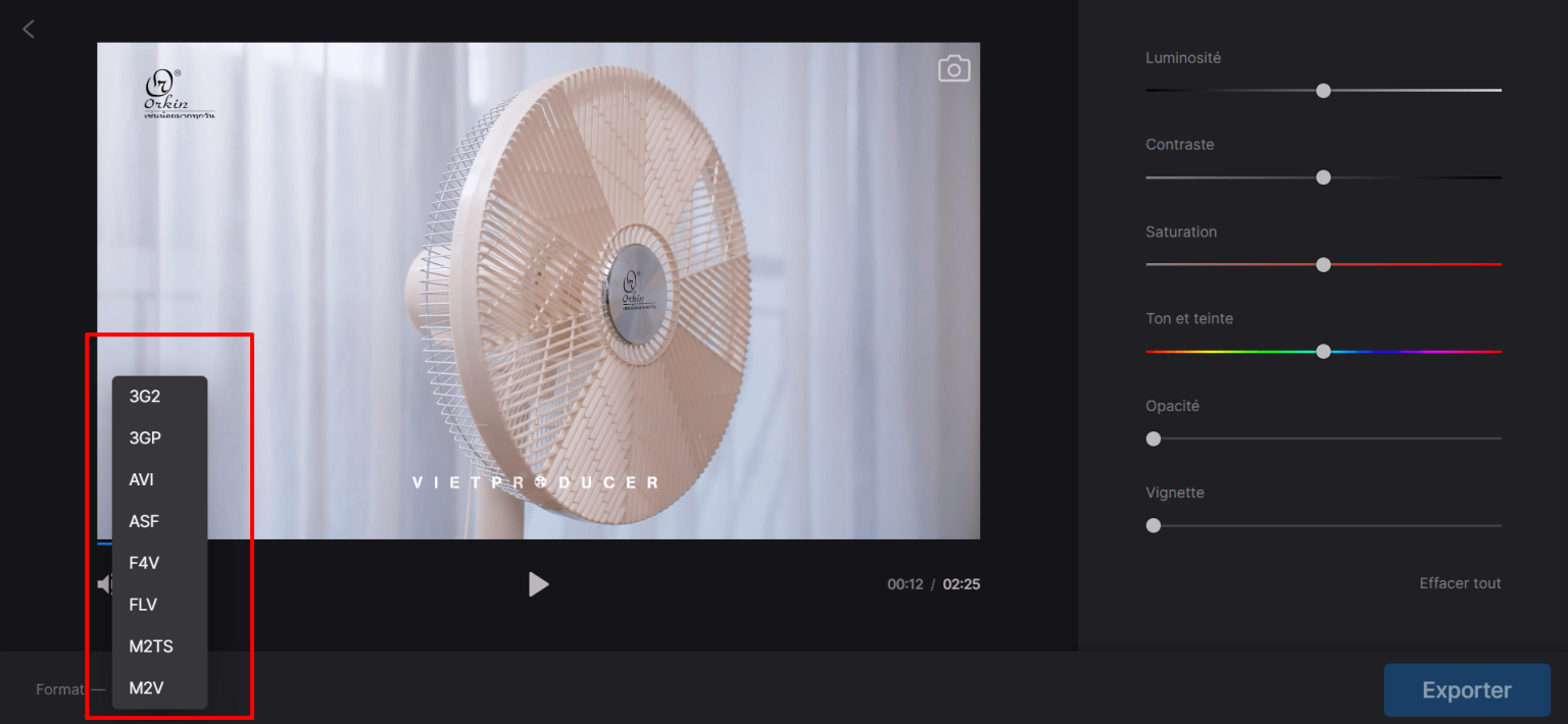 tăng chất lượng video