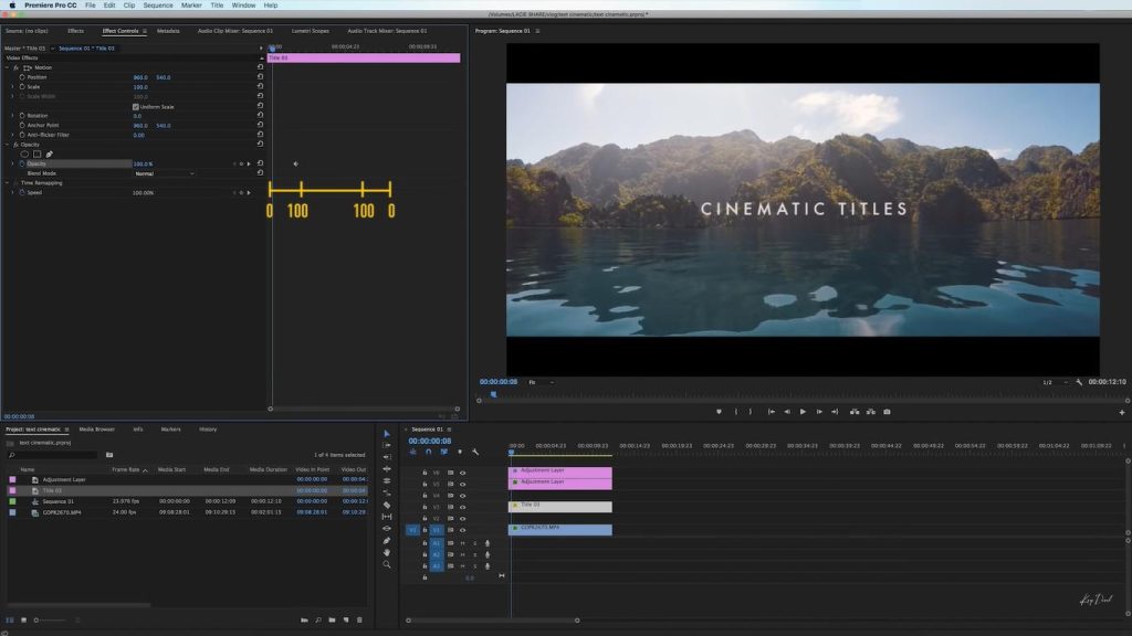 tạo title trong adobe premiere tạo title trong adobe premiere