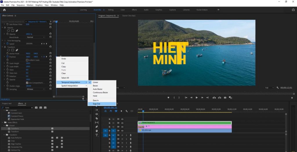 tạo title trong adobe premiere tạo title trong adobe premiere