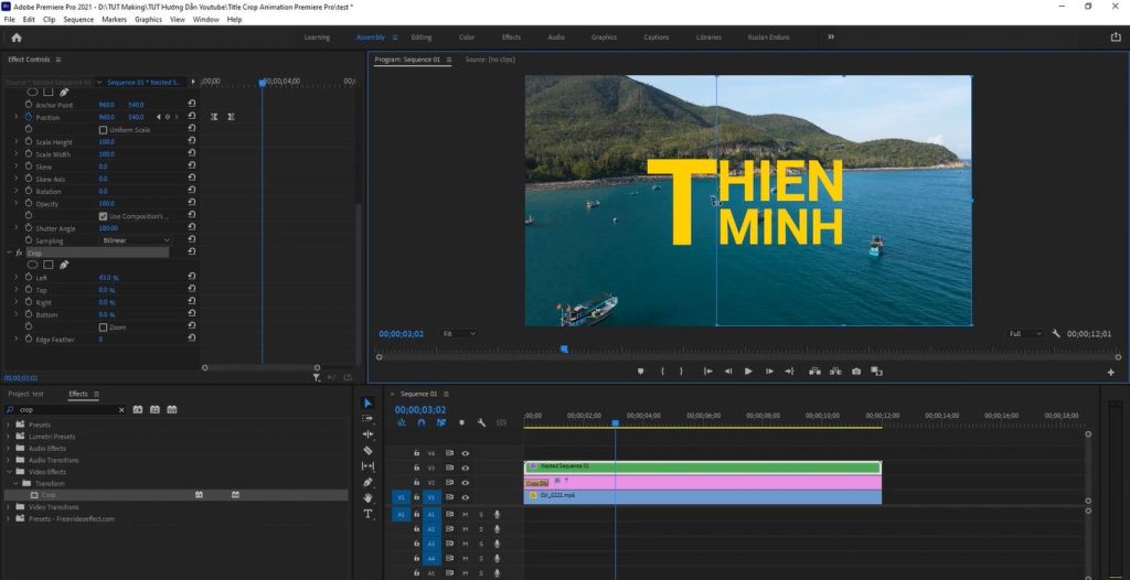 tạo title trong adobe premiere tạo title trong adobe premiere