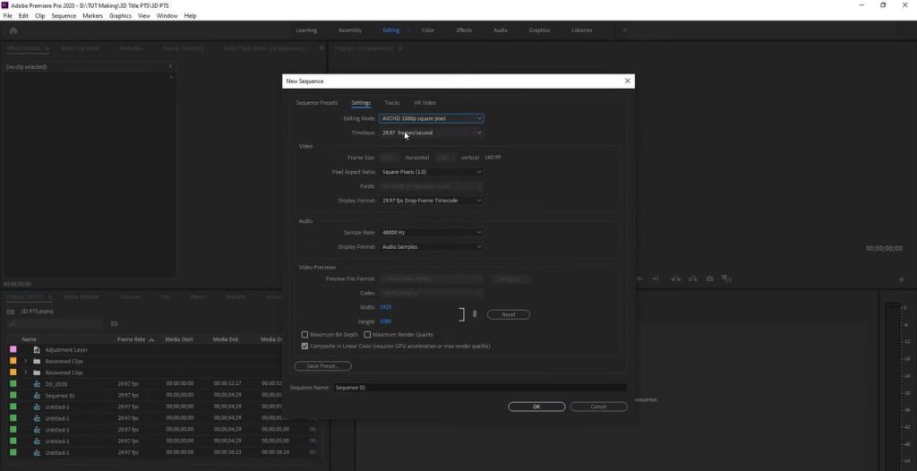 tạo title trong adobe premiere tạo title trong adobe premiere