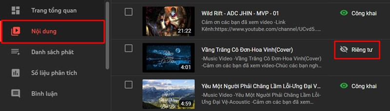 video riêng tư video riêng tư