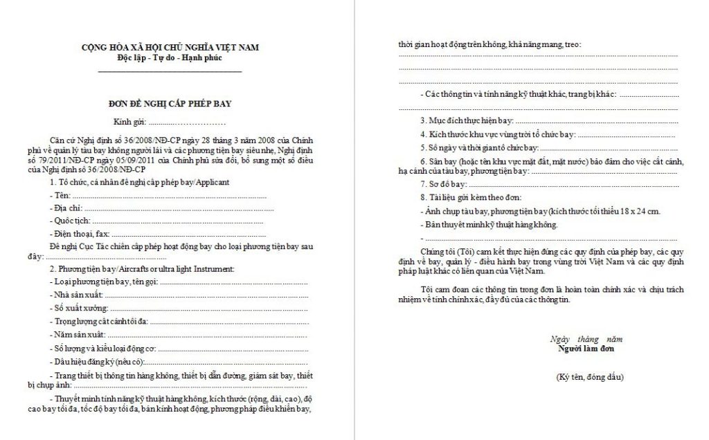 xin giấy phép bay flycam xin giấy phép bay flycam