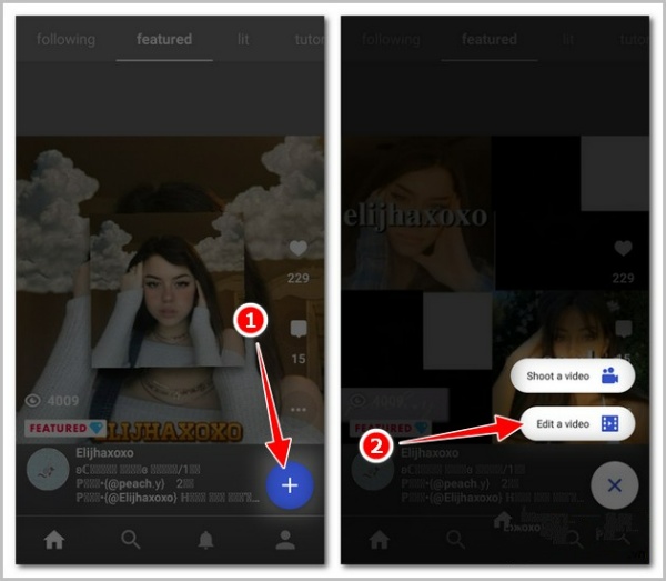 app edit video tik tok app edit video tik tok