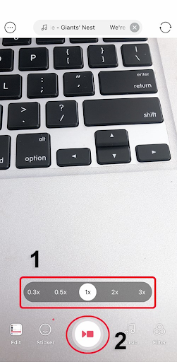 app quay video có nhạc