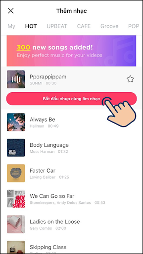 app quay video có nhạc