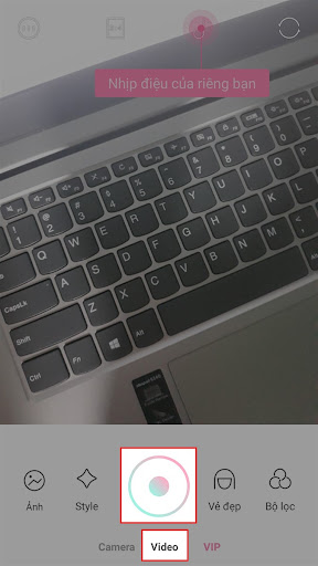 app quay video có nhạc