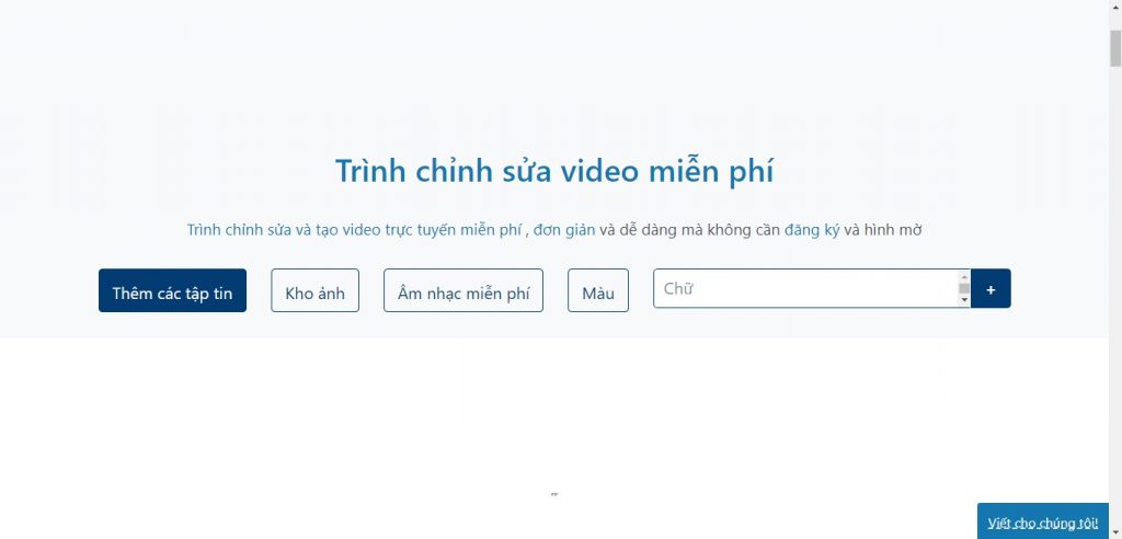 Các ứng dụng làm video trên máy tính Các ứng dụng làm video trên máy tính
