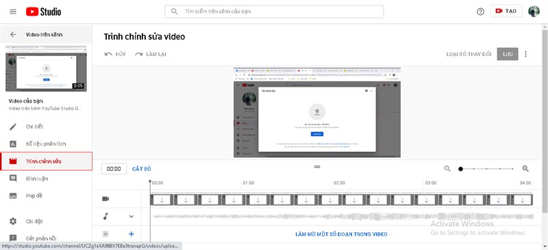 cách cắt video trên youtube cách cắt video trên youtube