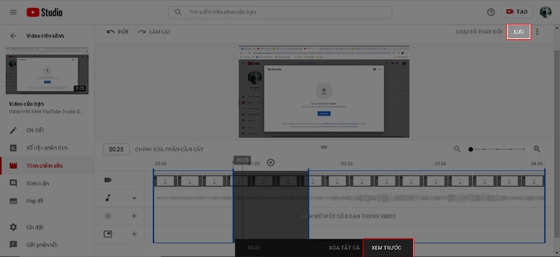 cách cắt video trên youtube cách cắt video trên youtube