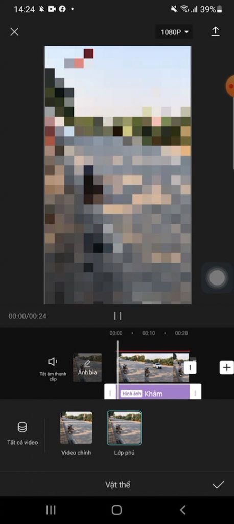 Cách che mặt trong video Cách che mặt trong video