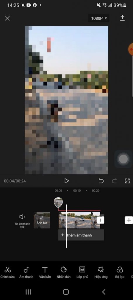 Cách che mặt trong video Cách che mặt trong video