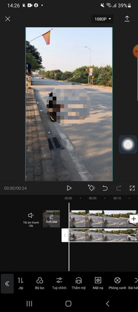 Cách che mặt trong video Cách che mặt trong video