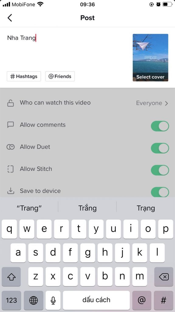 Cách che mặt trong video Cách che mặt trong video