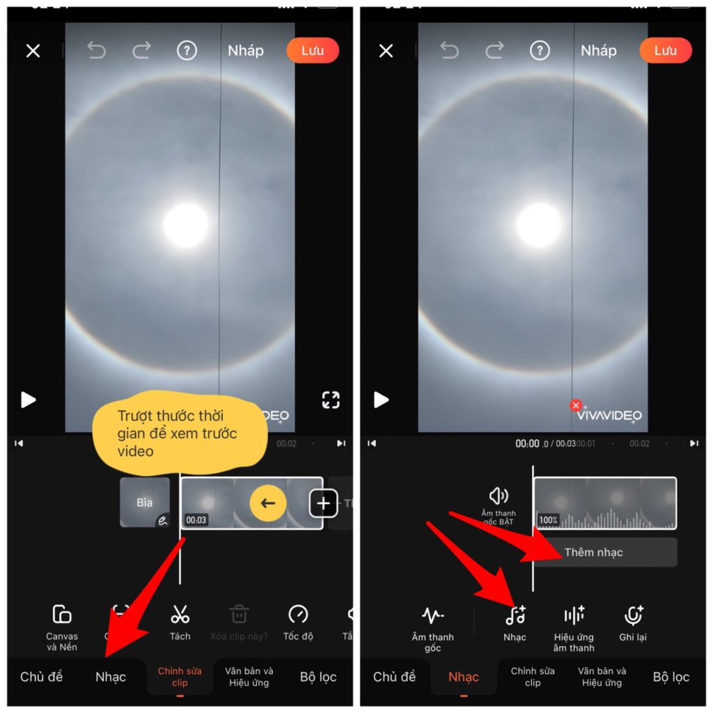 cách chèn giọng nói vào video trên điện thoại cách chèn giọng nói vào video trên điện thoại