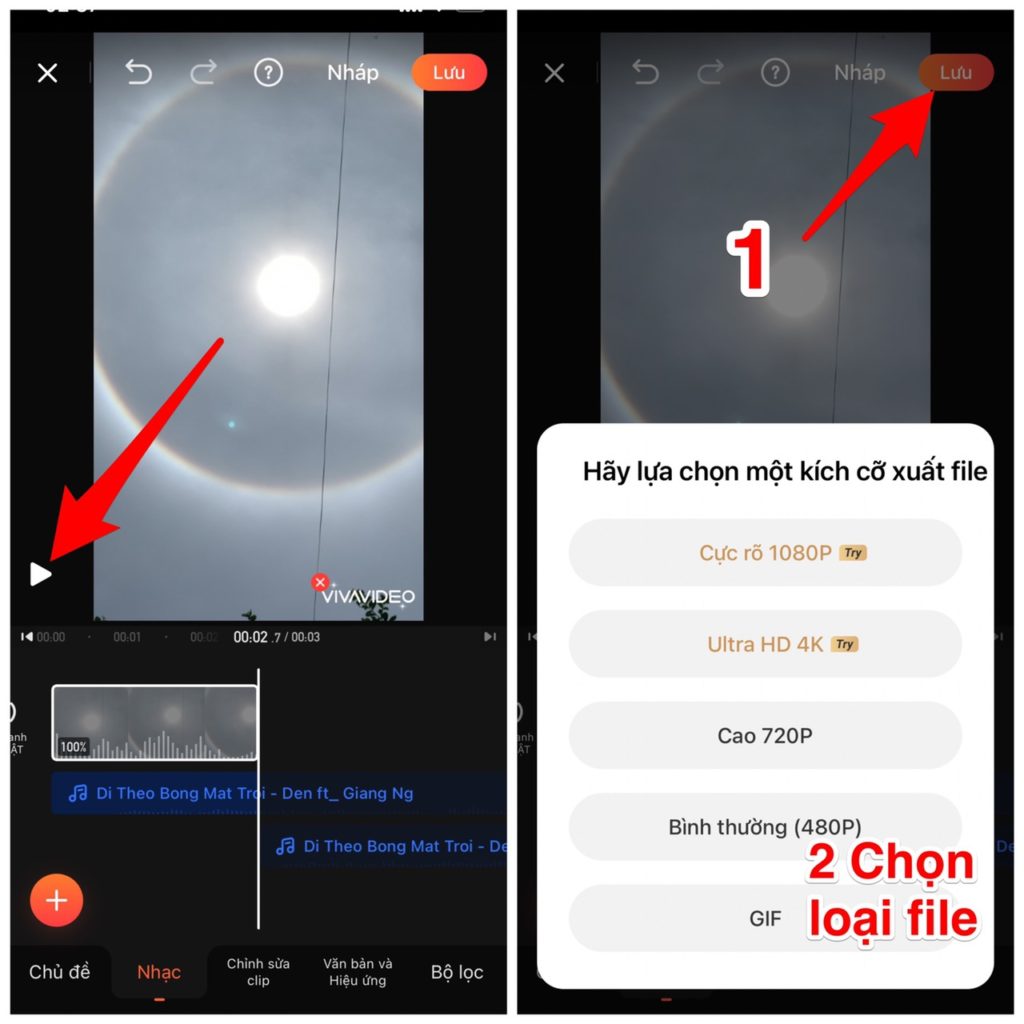 cách chèn giọng nói vào video trên điện thoại cách chèn giọng nói vào video trên điện thoại