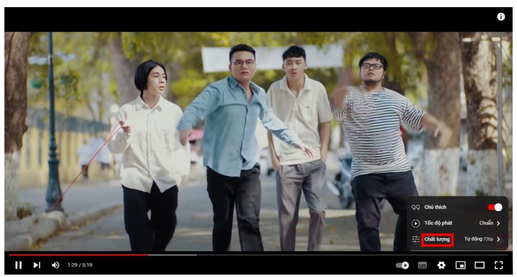 Cách chỉnh chất lượng video youtube Cách chỉnh chất lượng video youtube
