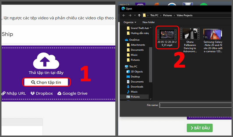 cách đổi chiều video cách đổi chiều video